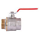 Кран кульовий Solomon DN 2" (PN 40) внутрішній-зовнішній В1002, фото 2