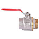 Кран кульовий Solomon DN 2" (PN 40) внутрішній-зовнішній В1002, фото 3