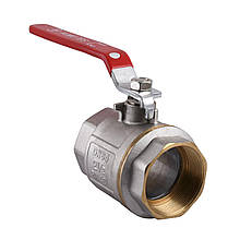 Кран кульовий для води Solomon DN 2 1/2" (PN 40) внутрішній-внутрішній (B1001)