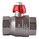 Кран кульовий прямий SOLOMON 1″ ВВ PN30 латунний посилений латунний B1014, фото 2