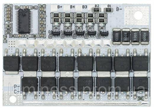 Плата захисту bms контролер 100А li-ion li-po акумуляторів з балансуванням 3s 5s 4s