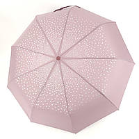 Женский полуавтоматический зонт Frei Regen с прочными спицами и чехлом в комплекте, лавандовый