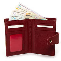 Жіночий шкіряний гаманець DR. BOND WN-23-15 wine-red.Купити гуртом і в роздріб в Україні., фото 5