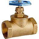 Кран ХВ вентильний прямий латунний 1 1/4<unk> ВР х 1 1/4<unk> ВР литийний Б1127А VA, фото 3