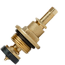 Вентильна головка для крана ХВ 1″ (М30 х 1,5) латунна без маховика штампована Б1813А VA