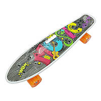 Пеніборд RollerUA Penny Music скейт 55х15 см