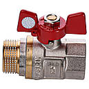 Кран кульовий для води Q PROFESSIONAL 3/4″ PN 40 внутрішній-зовнішній QP152, фото 2