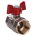 Кран кульовий для води Q PROFESSIONAL DN 3/4" (PN 40) внутрішній-внутрішній QP151, фото 3