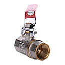 Кран кульовий для води Q PROFESSIONAL DN 1/2" (PN 40) внутрішній-внутрішній QP151, фото 3