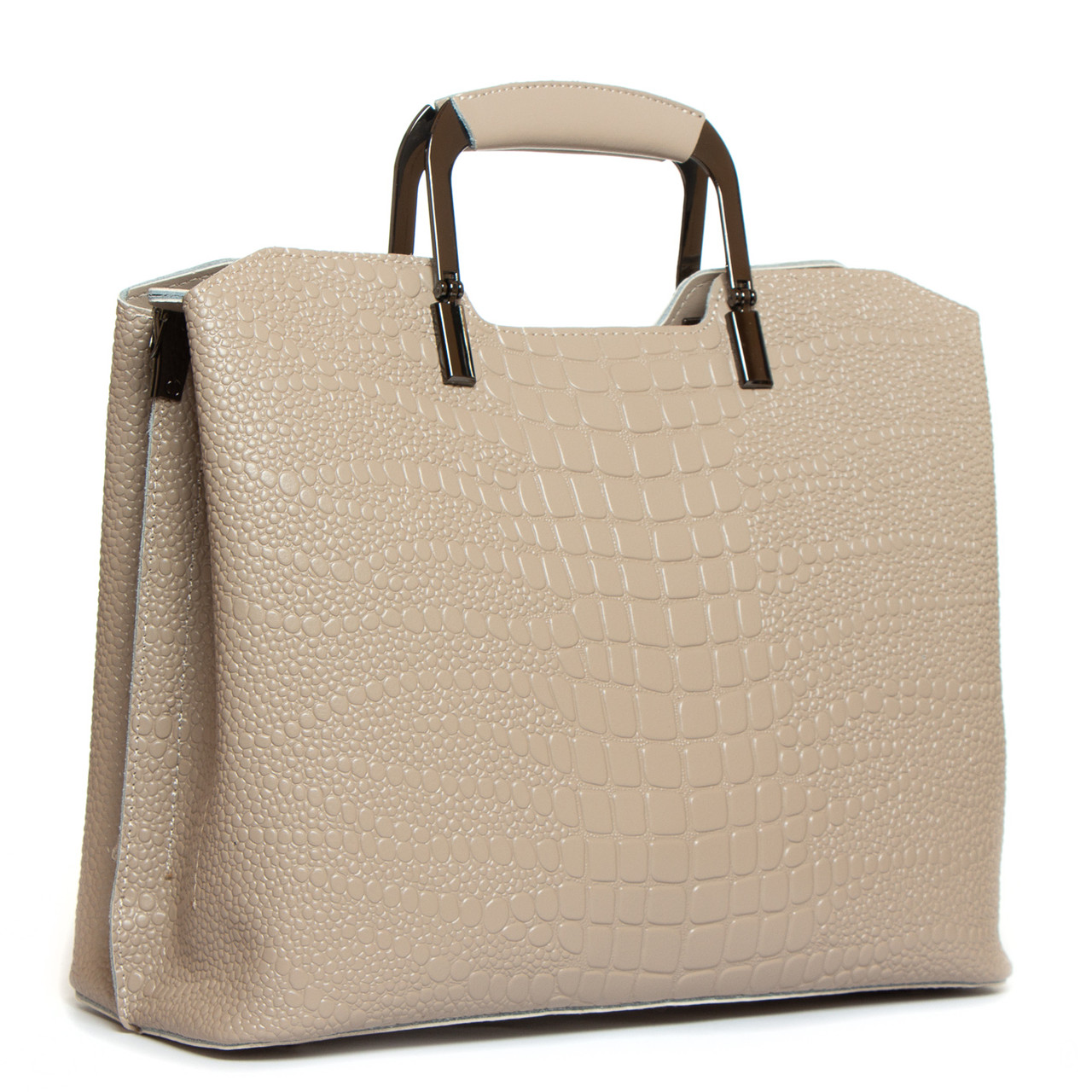 Жіноча шкіряна сумка 1540-1 l.beige.Купити жіночі сумки гуртом і в роздріб із натуральної шкіри в Україні