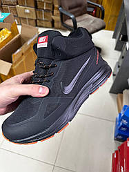 Зимові кросівки Nike Zoom Pegasus “Gore Tex” (Чорні)