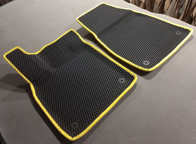 3D килимки EvaForma передні на Cupra Born '21-, 3D килимки EVA