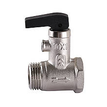 Клапан запобіжний для бойлера ARCO 1/2″ (8,5 бар) з прапорцем 504510