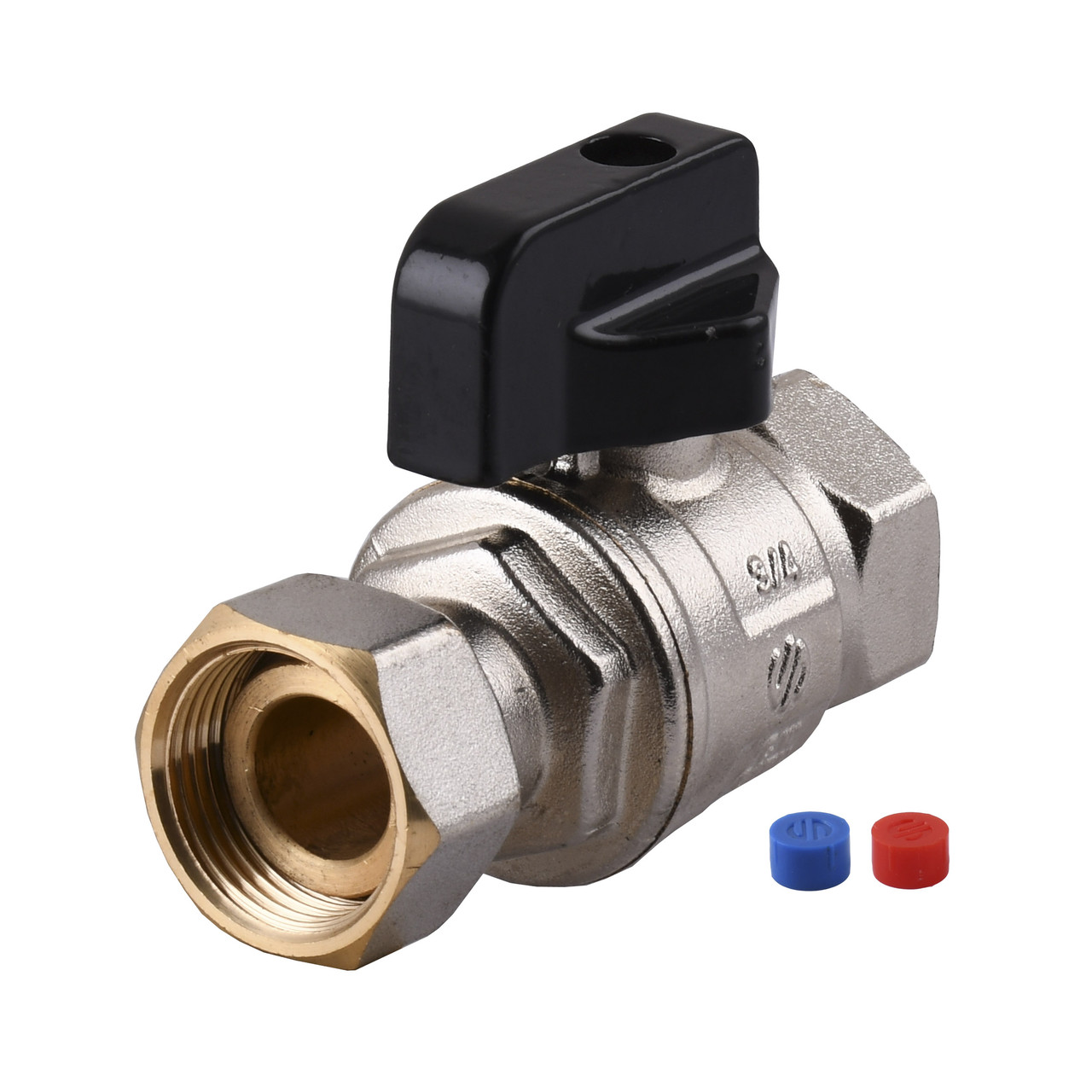 Кран кульовий з накидною гайкою ARCO DN 3/4" (PN 40) прямий для котла (Іспанія) 150854, фото 1
