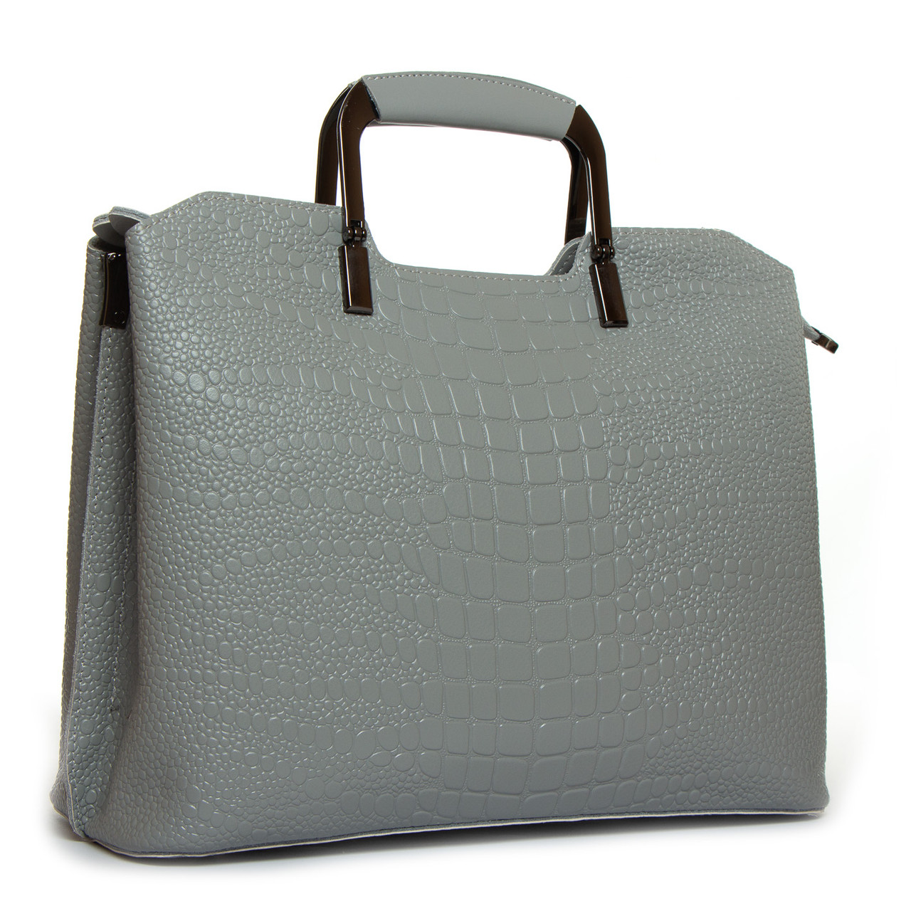 Жіноча шкіряна сумка 1540-1 l-grey.Купити жіночі сумки гуртом і в роздріб із натуральної шкіри в Україні