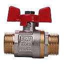 Кран кульовий для води Q PROFESSIONAL DN 3/4" (PN 40) зовнішній-зовнішній Q153, фото 2