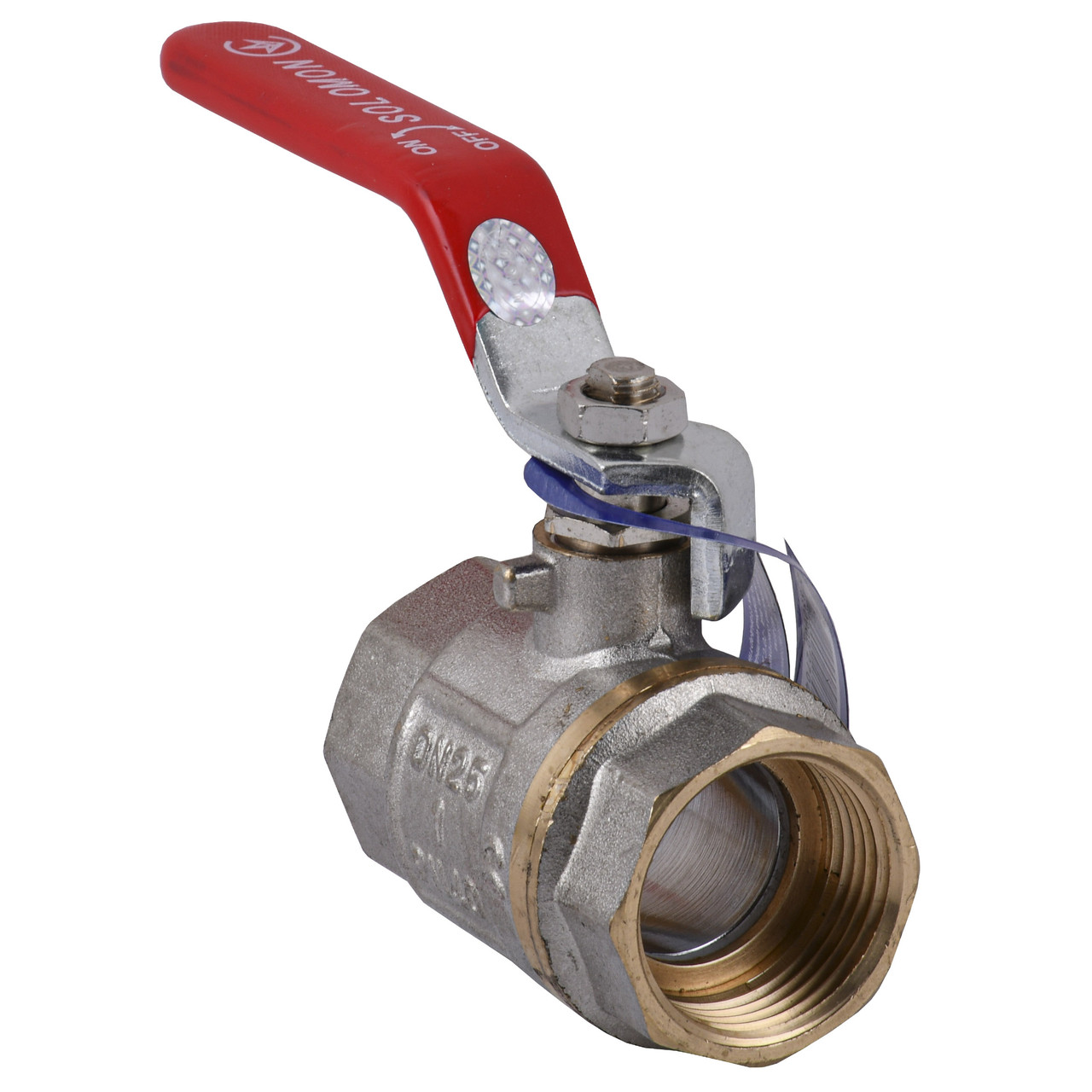 Кран кульовий для води SOLOMON DN 1" (PN 40) внутрішній-внутрішній В1001, фото 1