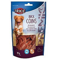 Лакомство Trixie (Трикси) Premio Duck Coins для собак медальон говядина 80 г