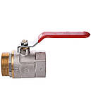 Кран кульовий латунний Q PROFESSIONAL 2″ PN 40 внутрішній-зовнішній QP152, фото 2