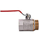 Кран кульовий латунний Q PROFESSIONAL 2″ PN 40 внутрішній-зовнішній QP152, фото 3