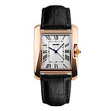 Жіночий класичний наручний годинник зі шкіряним ремінцем Skmei 1085 BK, фото 4