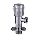 Кран кутовий кульовий Q Professional 1/2'x1/2" для сантехприладів (нержавійка) NV-QP999, фото 3
