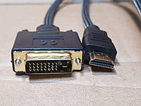 Кабель DVI-HDMI cable ednet 24+1pin 3m. assmann