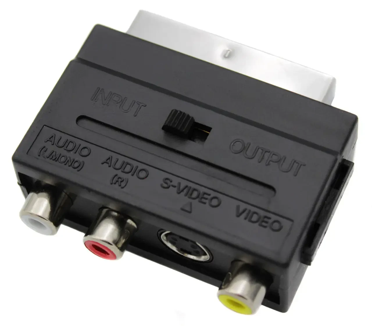 Адаптер SCART RCA S-Video перехідник рця з-відео композит