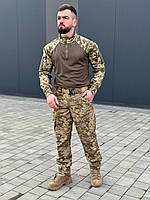 Костюм тактичний рип-стоп піксель, піксельний костюм убакс, весняна чоловіча армійський форма зсу
