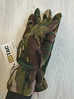 Тактические перчатки из флиса, размер универсальный Мультикам