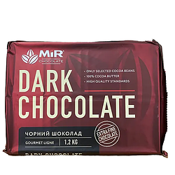 Mir 58% темний шоколад Mir Chocolate, плитка 1,2 кг