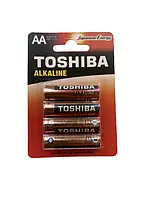 Батарейка Toshiba Alkaline AA (LR6) 1.5В 4 шт