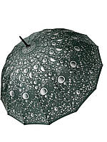 Женский зонт-тростьToprain на 16 спиц с абстрактным принтом, полуавтомат