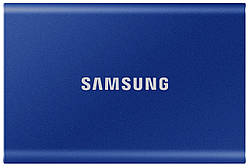 Накопичувач зовнішній SSD 2.5" USB  500GB Samsung T7 Indigo Blue (MU-PC500H/WW)