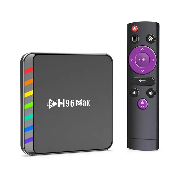 Смарт ТВ приставка H96 Max W2 S905W2 4/32 Smart TV, фото 1
