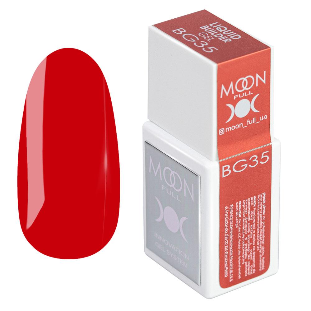 Гель для нарощування моделюючий Moon Full Liquid Builder Gel №BG35, 15 мл