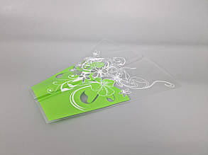 Упаковка конус під квіти h35/13низ/35верх салатовий (100 шт) 153 (1) (100 шт)