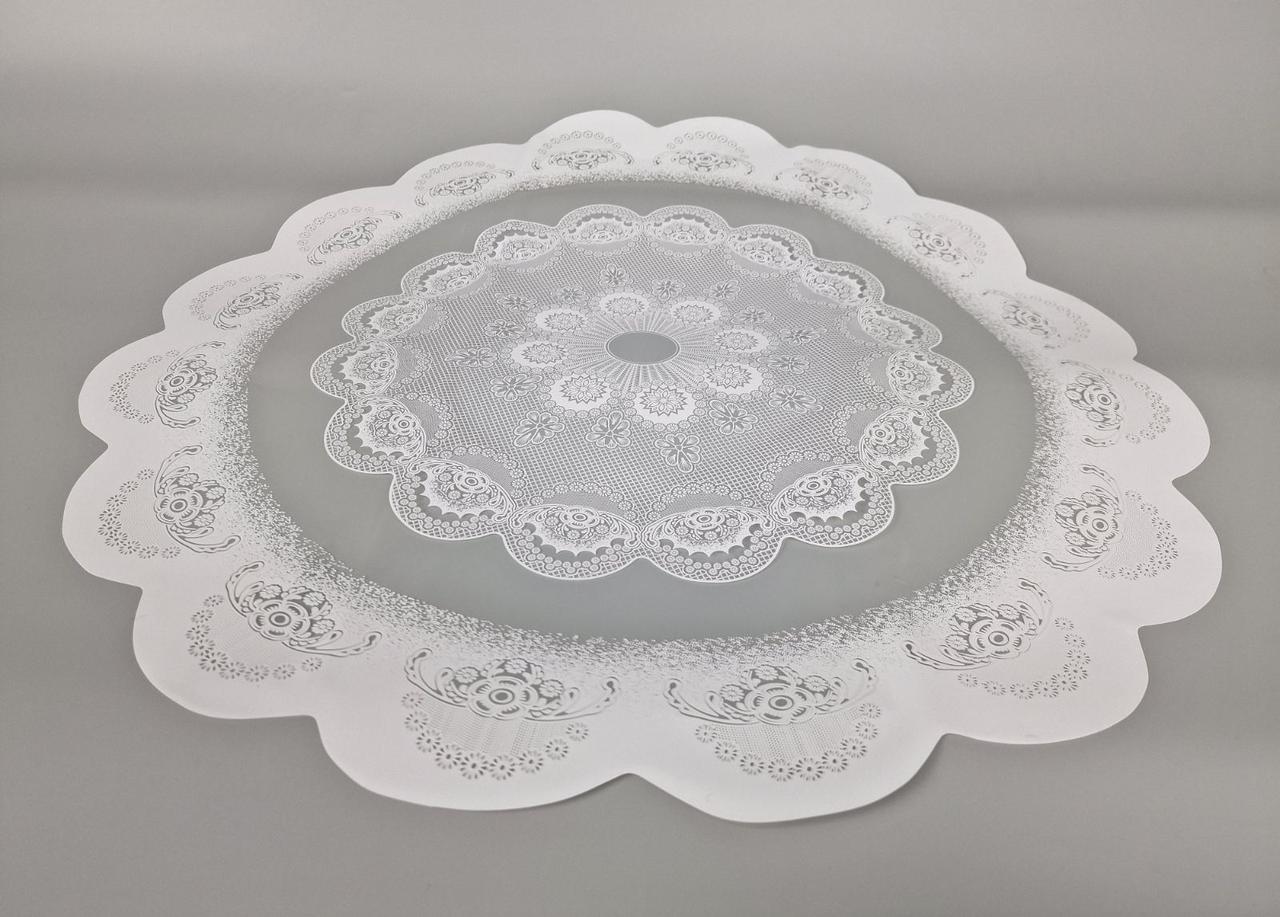 Серветка для квітів діаметром 60 см з рис, 100 шт No 336 (6) (100 шт.), фото 1