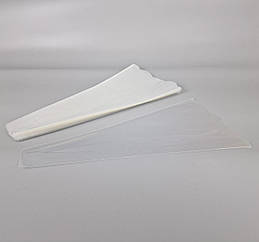 Конусне паковання під квіти h50/6низ/24верх прозорий(100 шт) 189 (100 шт.)