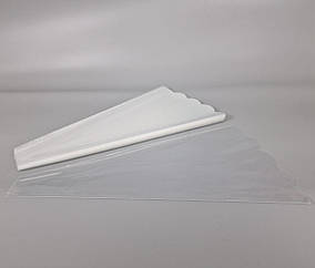 Конусне паковання під квіти h50/6низ/29верх прозорий(100 шт) 184 (100 шт.)