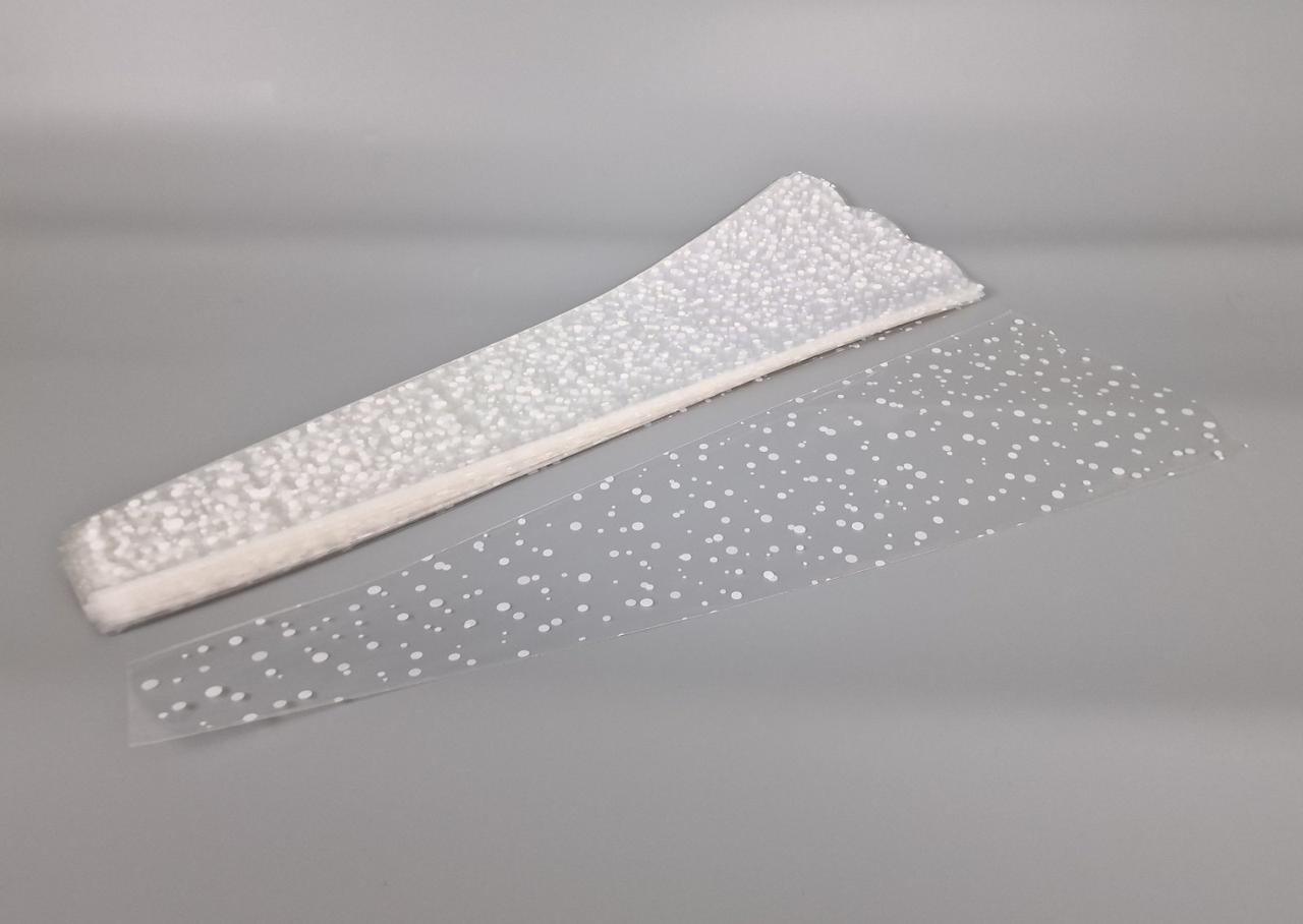 Упаковка конус під квіти h60/6низ/20верх(100 шт) візерунок 163 (2) (100 шт.), фото 1