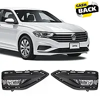 Противотуманки для Volkswagen Jetta 2018-2024 (2 шт, Галоген), Противотуманные фары для Volkswagen Jetta