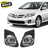 Противотуманки для Toyota Corolla 2010-2013 (2 шт, Галоген), Противотуманные фары для Toyota Corolla