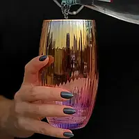 Стакан стеклянный "Оптик Голд", 625мл, Перламутровый