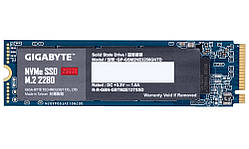 Накопичувач SSD  256GB Gigabyte M.2 PCIe NVMe 3.0 x4 NAND TLC (GP-GSM2NE3256GNTD)