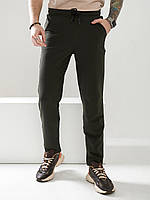 Мужские весенние штаны прямого кроя из двухнитки размеры 50-62