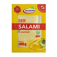 Сирна нарізка Mlekpol Salami, 400 г