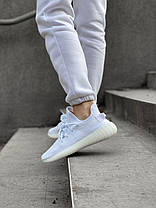 Кросівки Adidas Yeezy Boost 350 v2 White / Адідас Ізі Буст 350 В2 Білі, фото 4