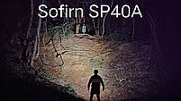 Ліхтар налобний Sofirn SP40A 4000K,18650,18350,TIR 1200lm,Type-C USB, Ліхтарик з магнітом, фото 6