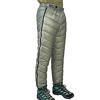 Мужские пуховые штаны самосбросы 3/4 ROCK FRONT Fast&Light Winter XXL, Серый